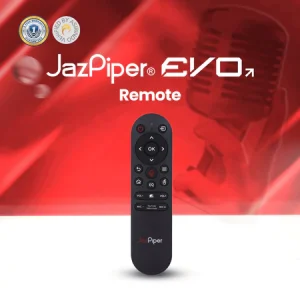 Remote control original JazPiper EVO untuk perangkat home karaoke EVO