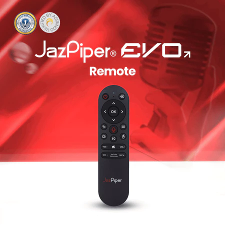 Remote control original JazPiper EVO untuk perangkat home karaoke EVO