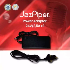 Power adaptor JazPiper untuk perangkat home karaoke